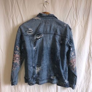 Distressed Denim Jacket